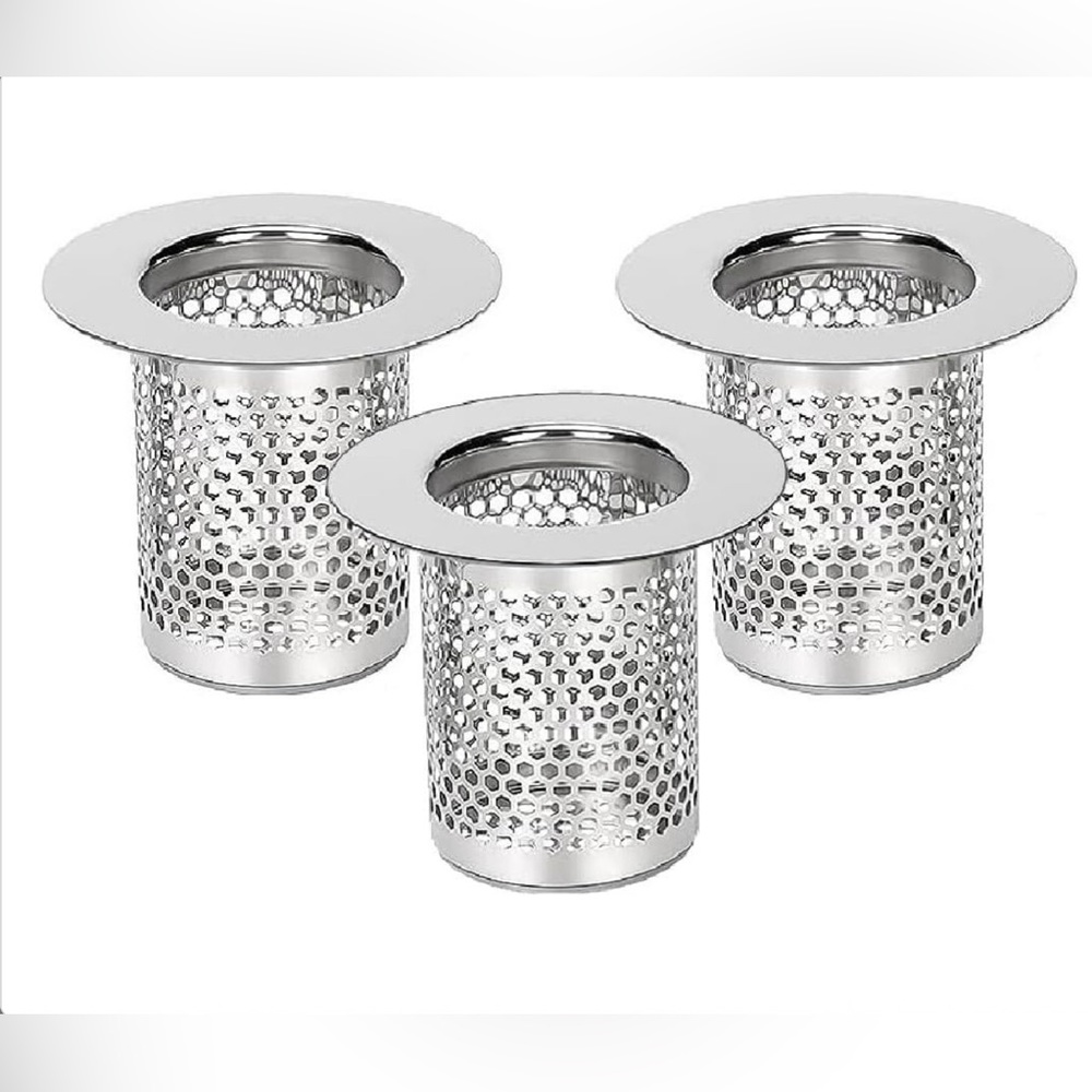 Bathtub/Sink Drain Cover - 3 Pack